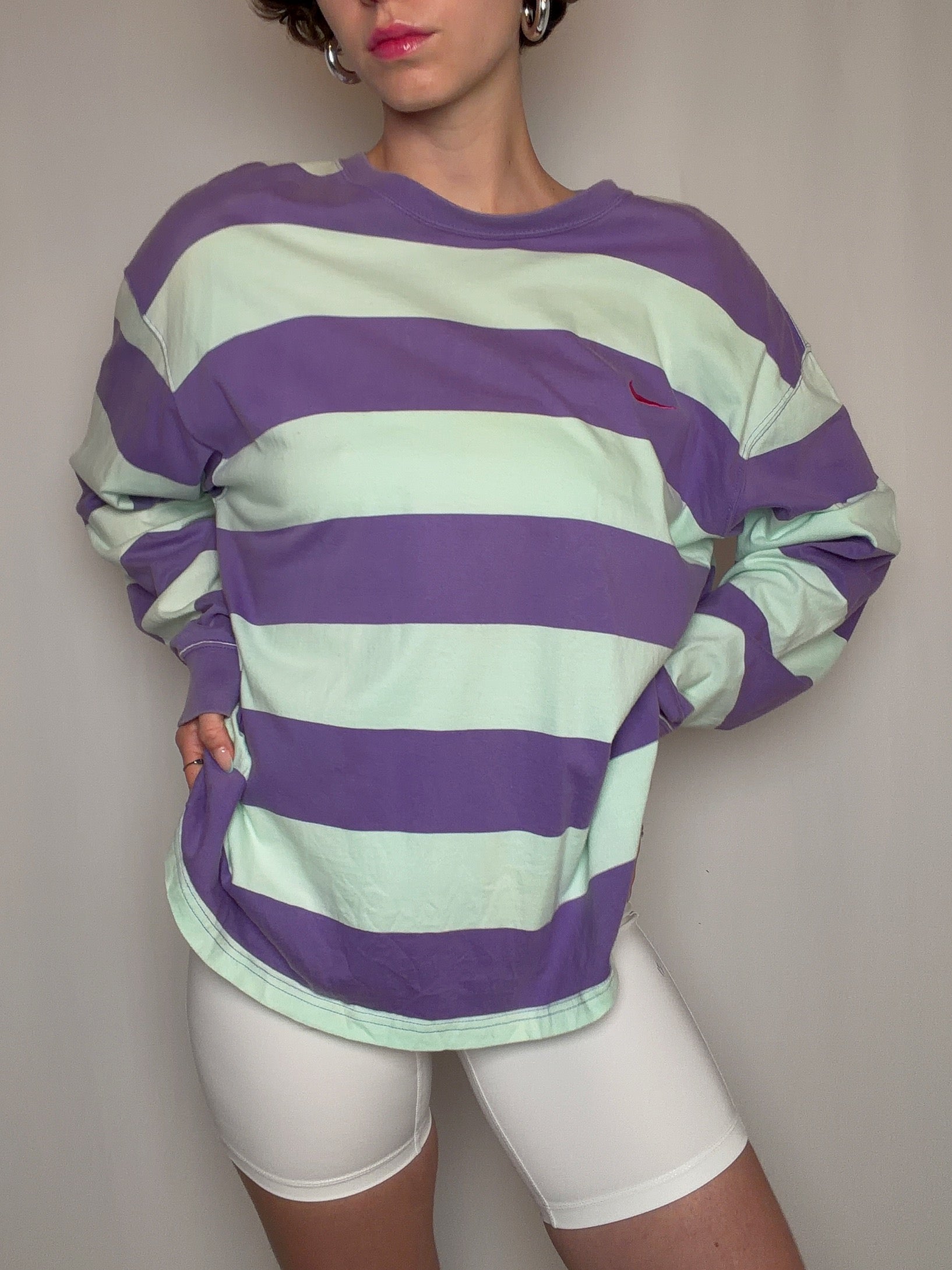 Nike XXL Vintage Langarm-T-Shirt