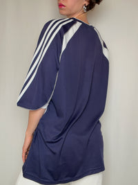 Navy and white adidas XL vintage jersey