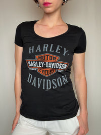 Tshirt noir Harley davidson XS vintage