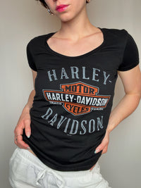 Tshirt noir Harley davidson XS vintage