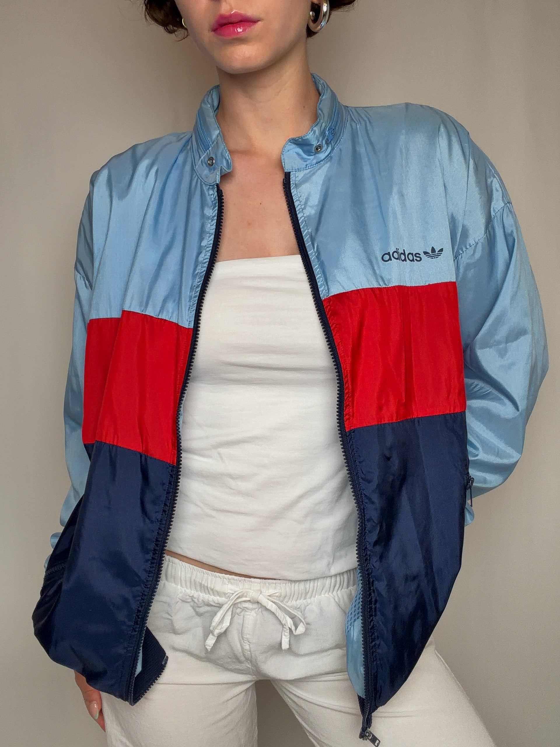 Wintbreaker tricolore adidas M/L vintage