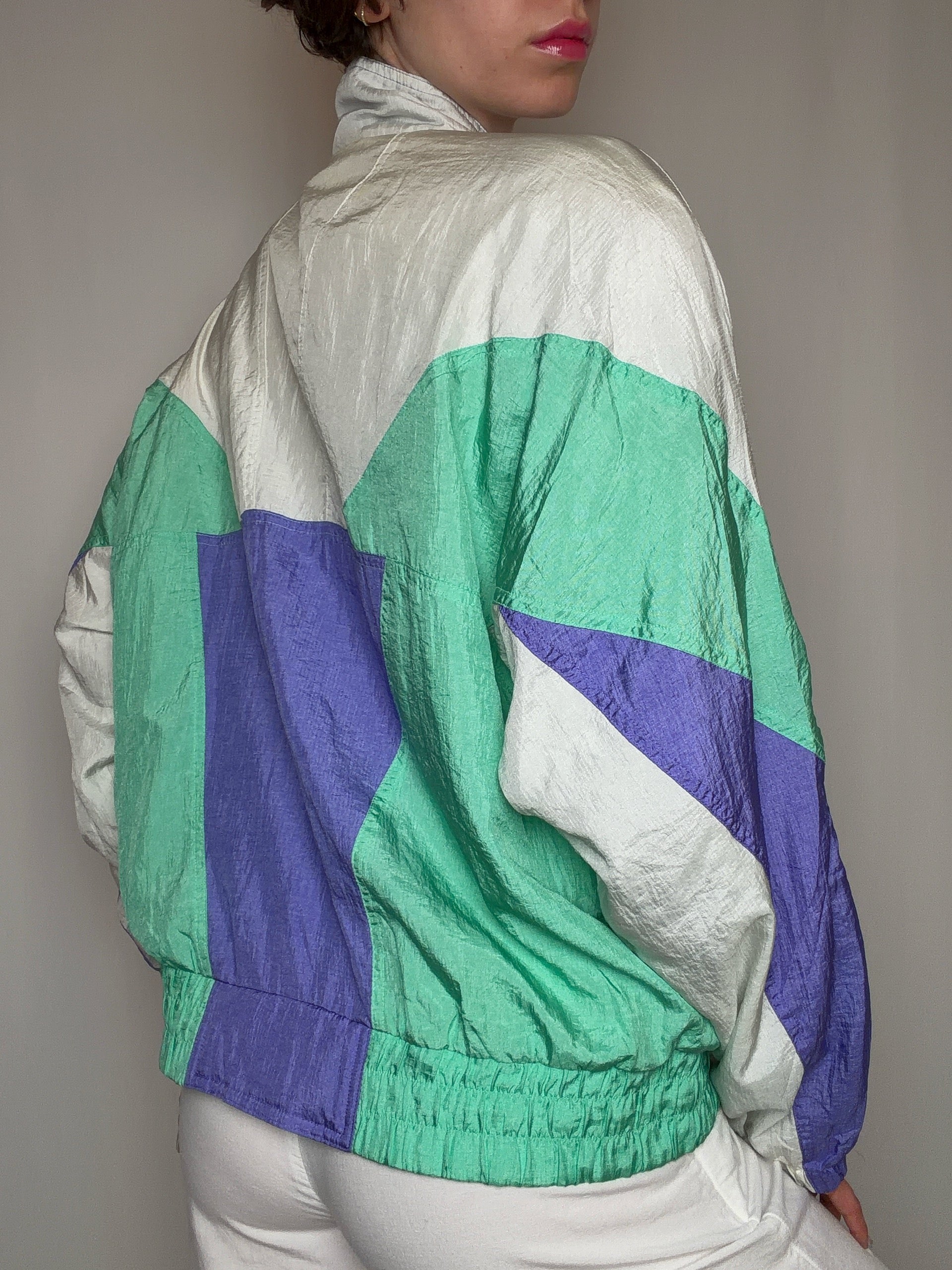 Wintbreaker tricolore adidas M/L vintage