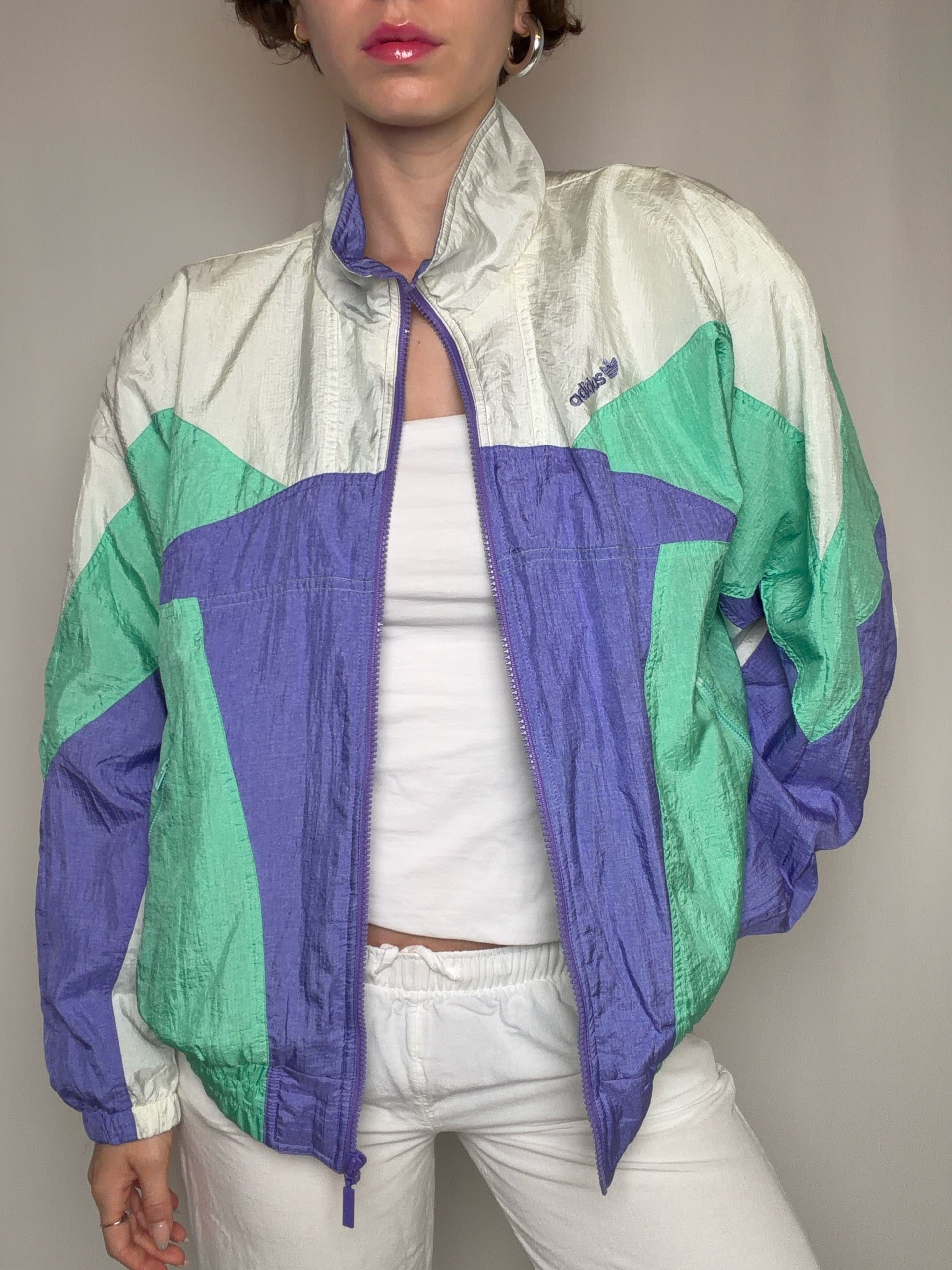Wintbreaker tricolore adidas M/L vintage