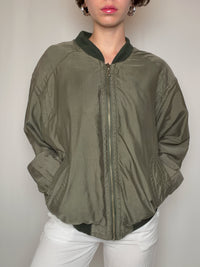 Veste d'été fluide kaki L vintage