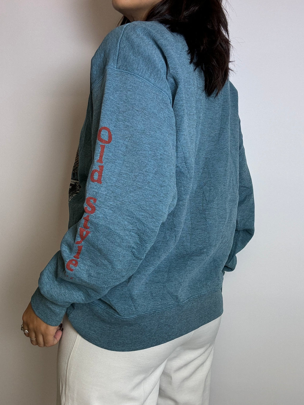 Vintage duck blue sweatshirt L 