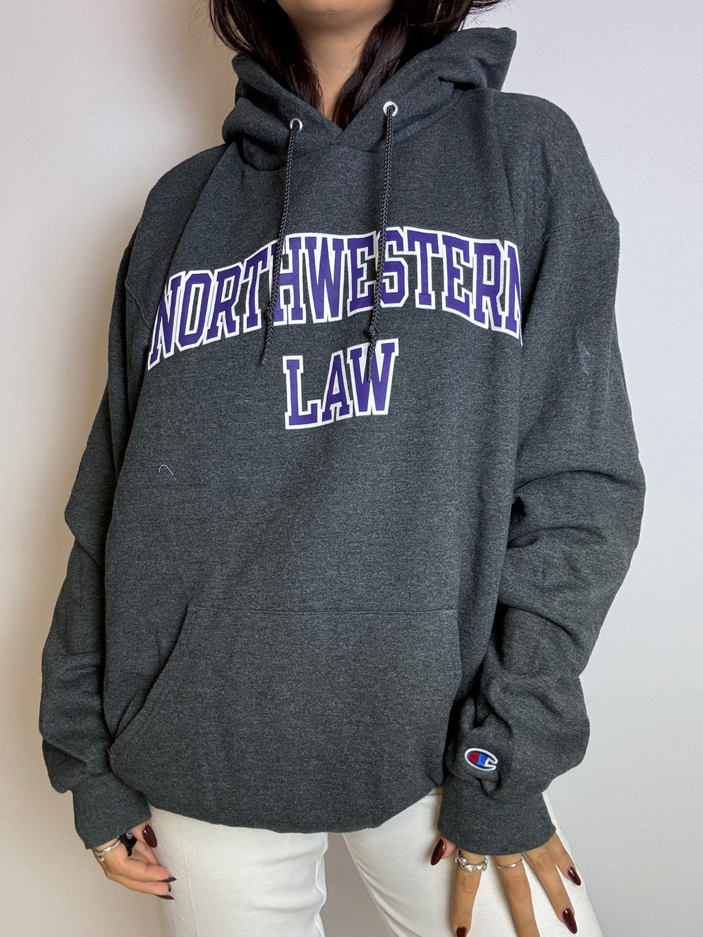 Vintage dark gray American sweatshirt sweater L/XL 