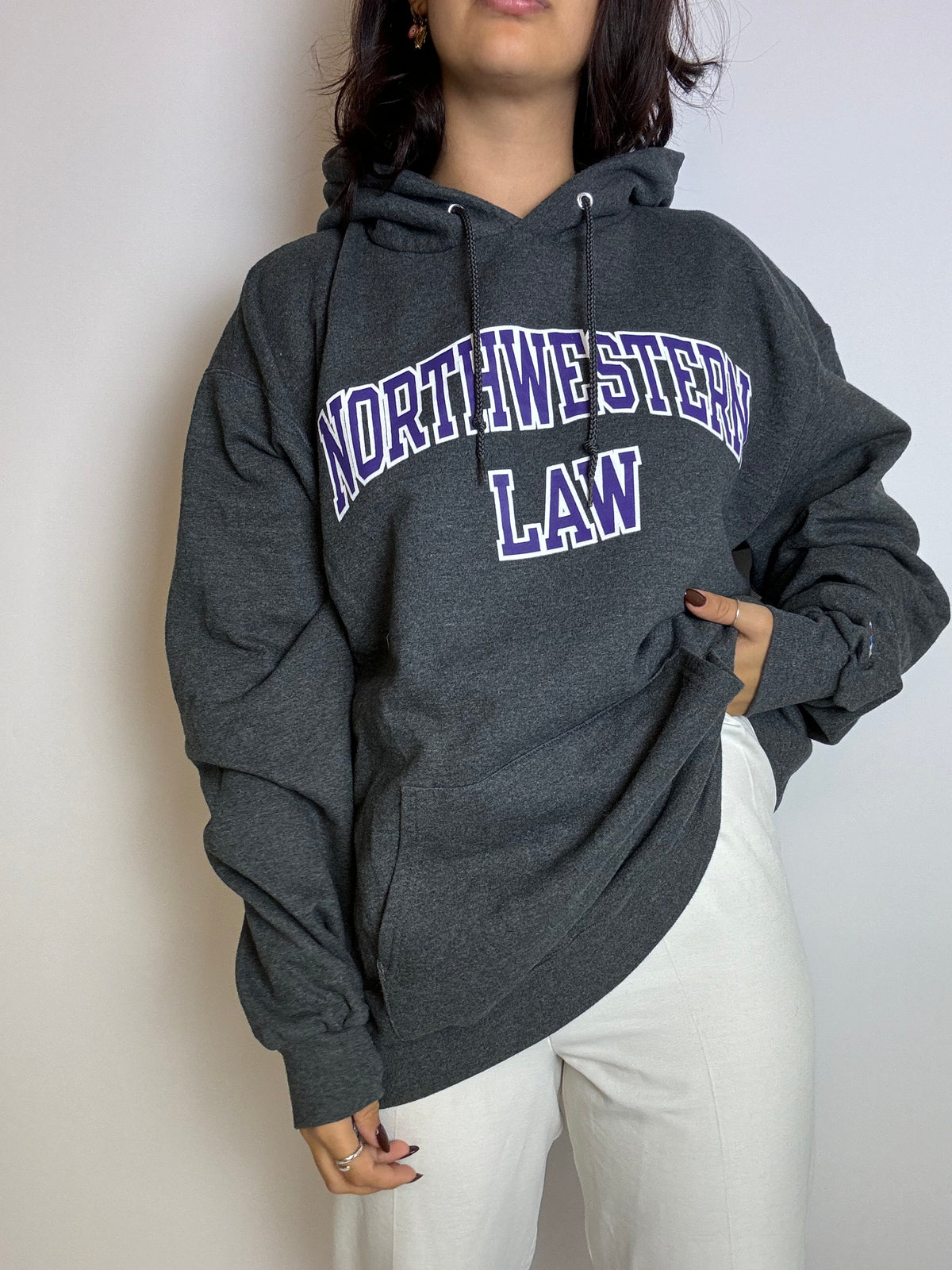 Vintage dark gray American sweatshirt sweater L/XL 