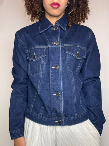 Vintage Wampum leichte Jeansjacke 