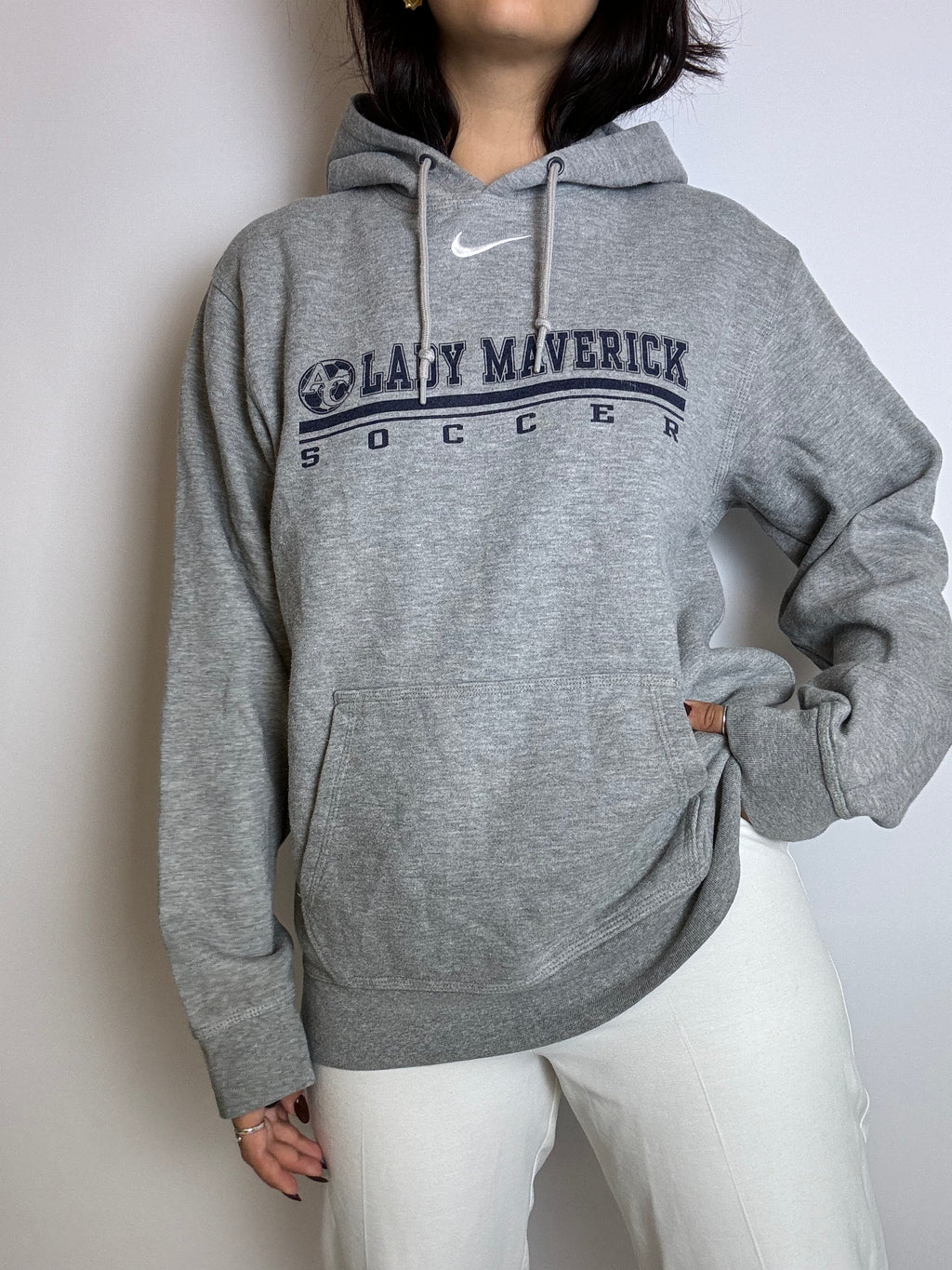 Vintage gray American sweatshirt sweater L 