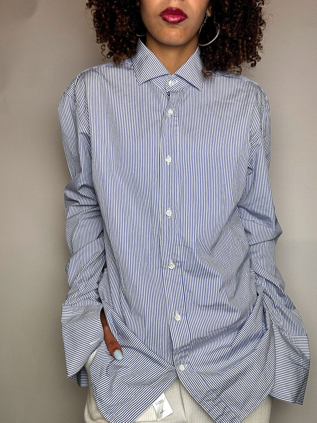 Chemise rayée RALPH LAUREN M vintage