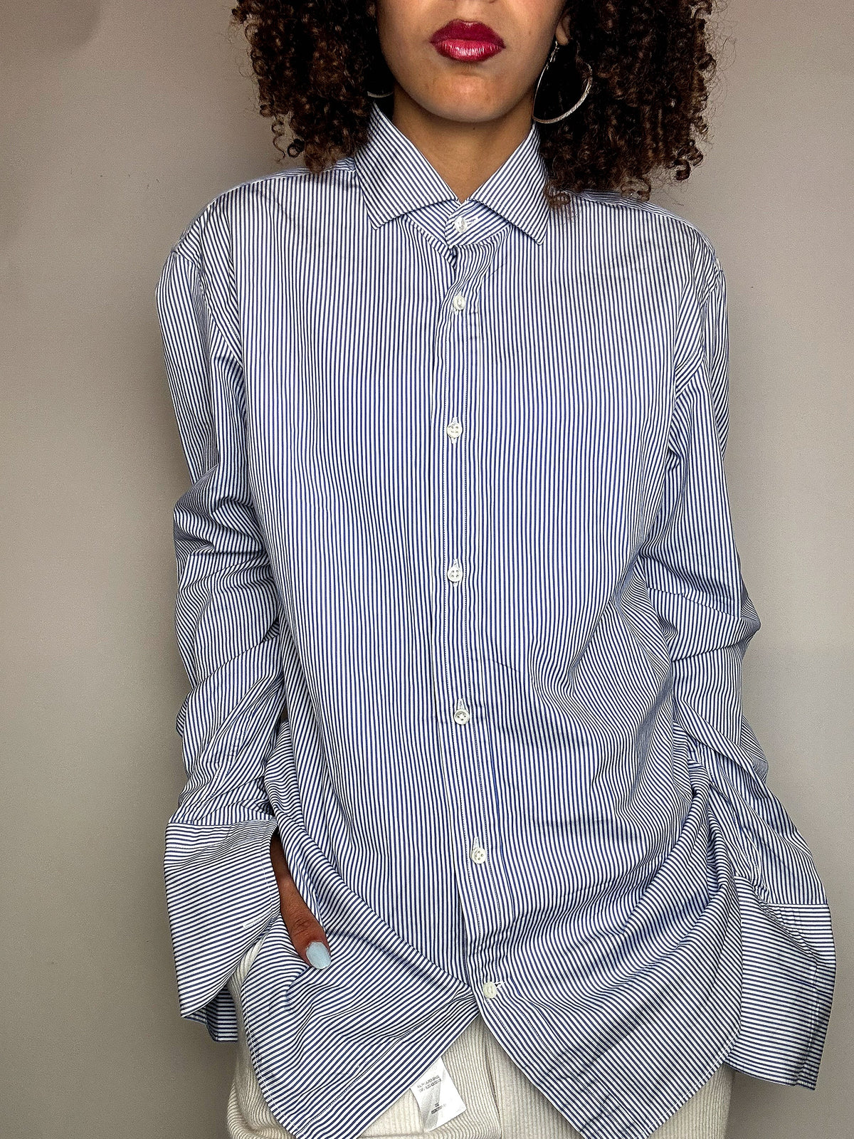 Chemise rayée RALPH LAUREN M vintage
