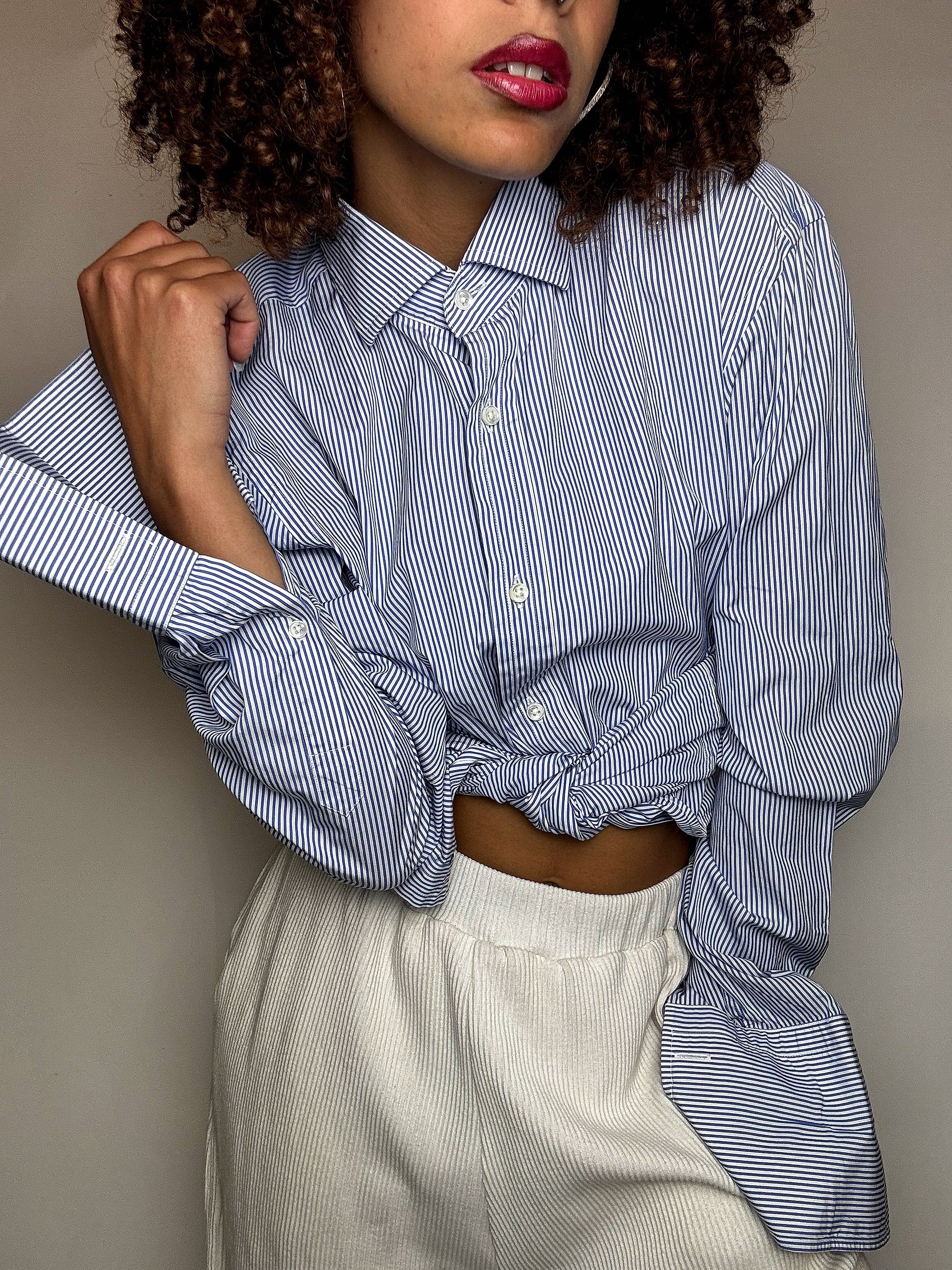 Chemise rayée RALPH LAUREN M vintage