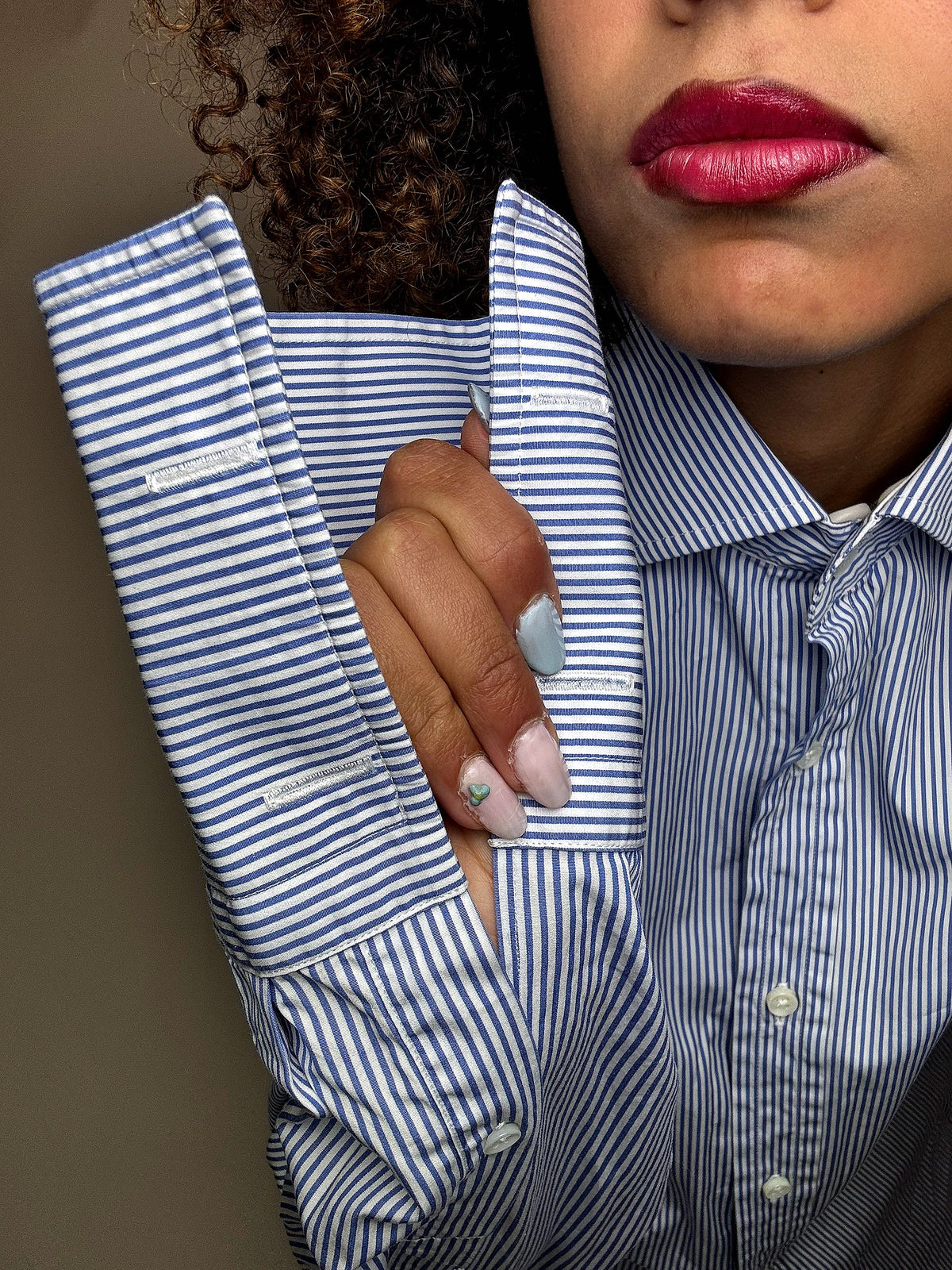 Chemise rayée RALPH LAUREN M vintage