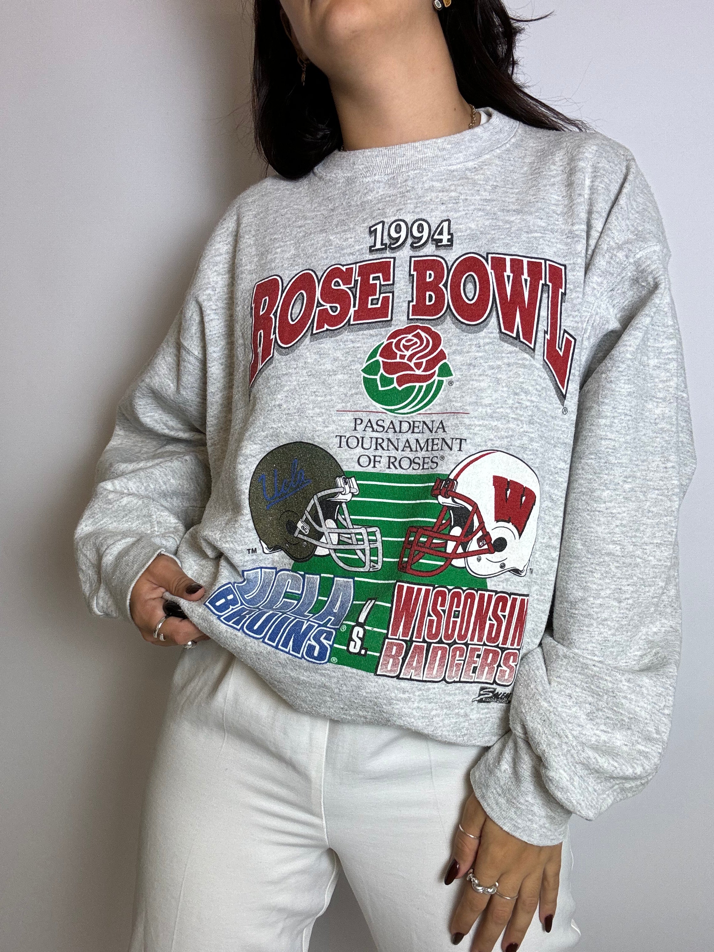 Vintage gray Rose Bowl sweatshirt XL 