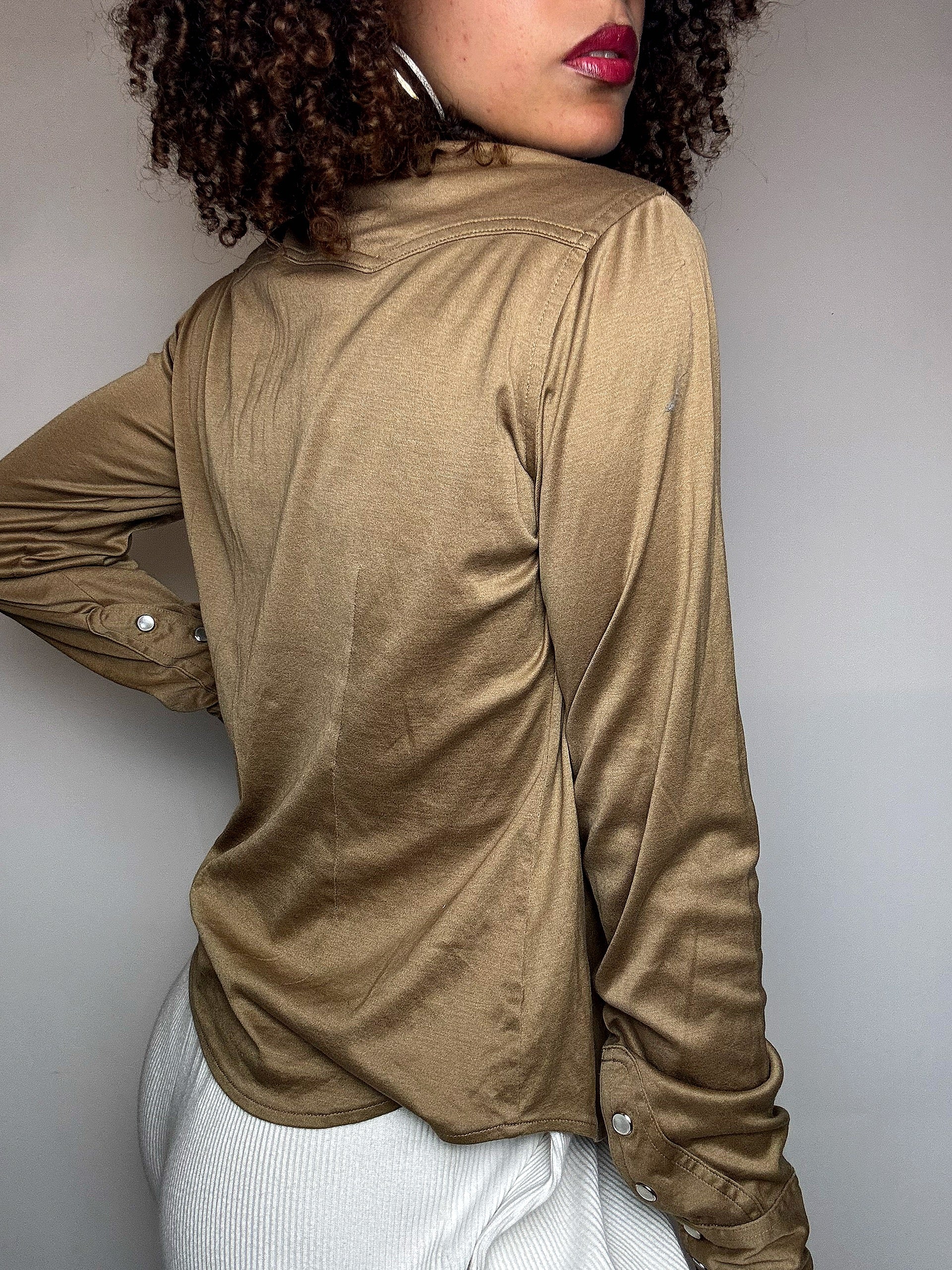 Chemise effet daim RALPH LAUREN M vintage