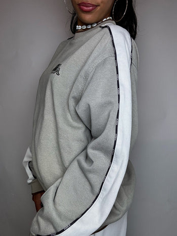 Sweat col rond beige KAPPA L vintage