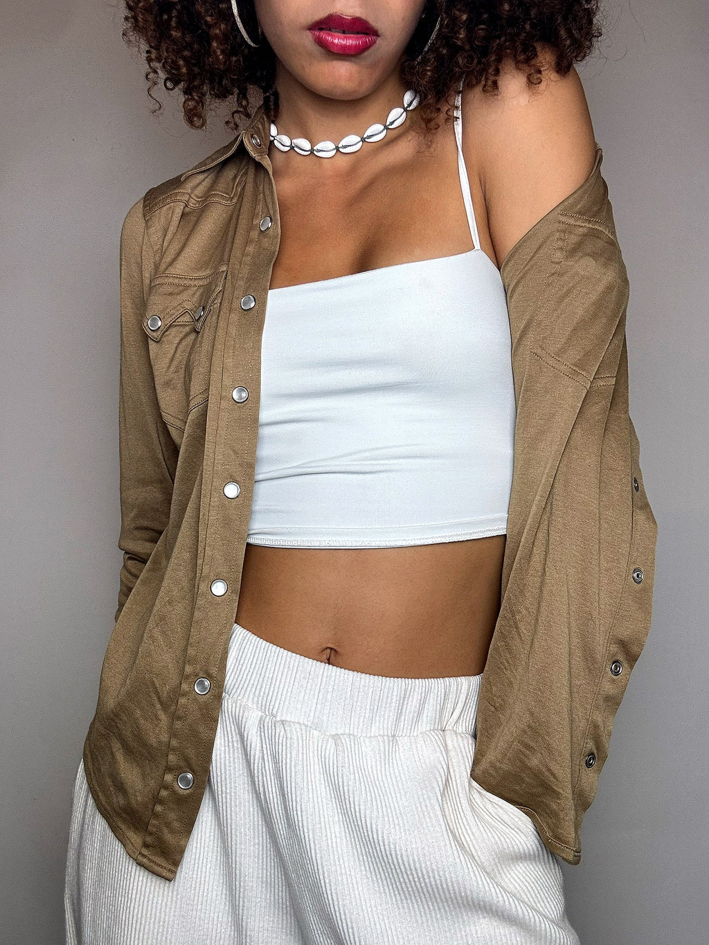 Chemise effet daim RALPH LAUREN M vintage