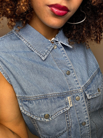 Robe denim M/L vintage