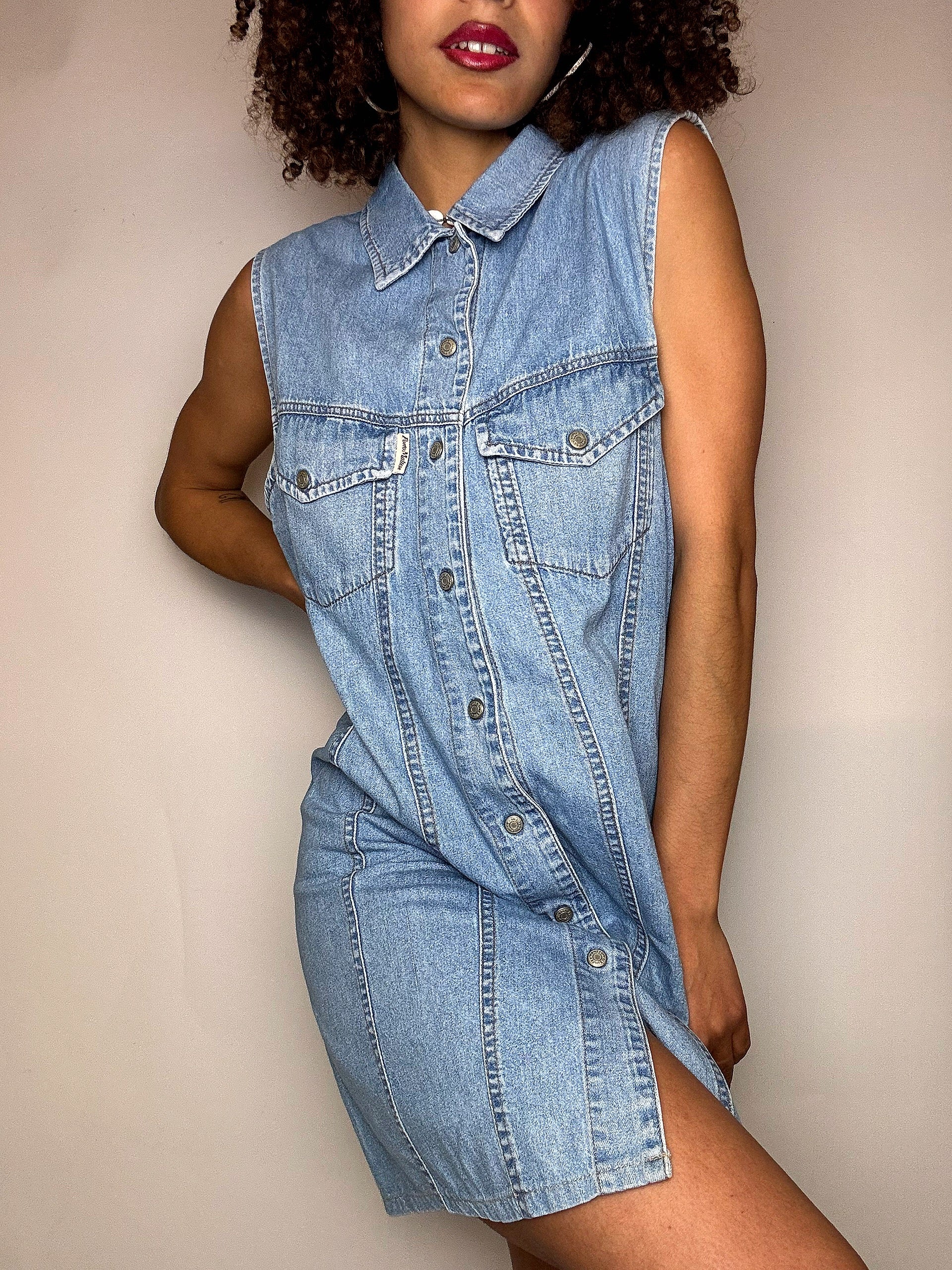 Robe denim M/L vintage