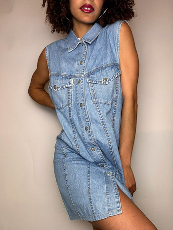 Robe denim M/L vintage