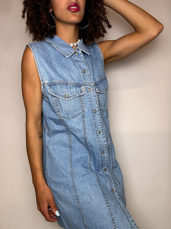 Robe denim M/L vintage