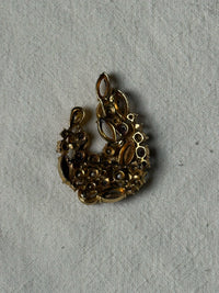 Vintage gemstone brooch