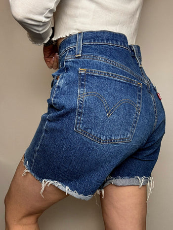 Short en jean LEVI'S M/L vintage