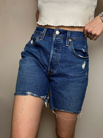 Short en jean LEVI'S M/L vintage