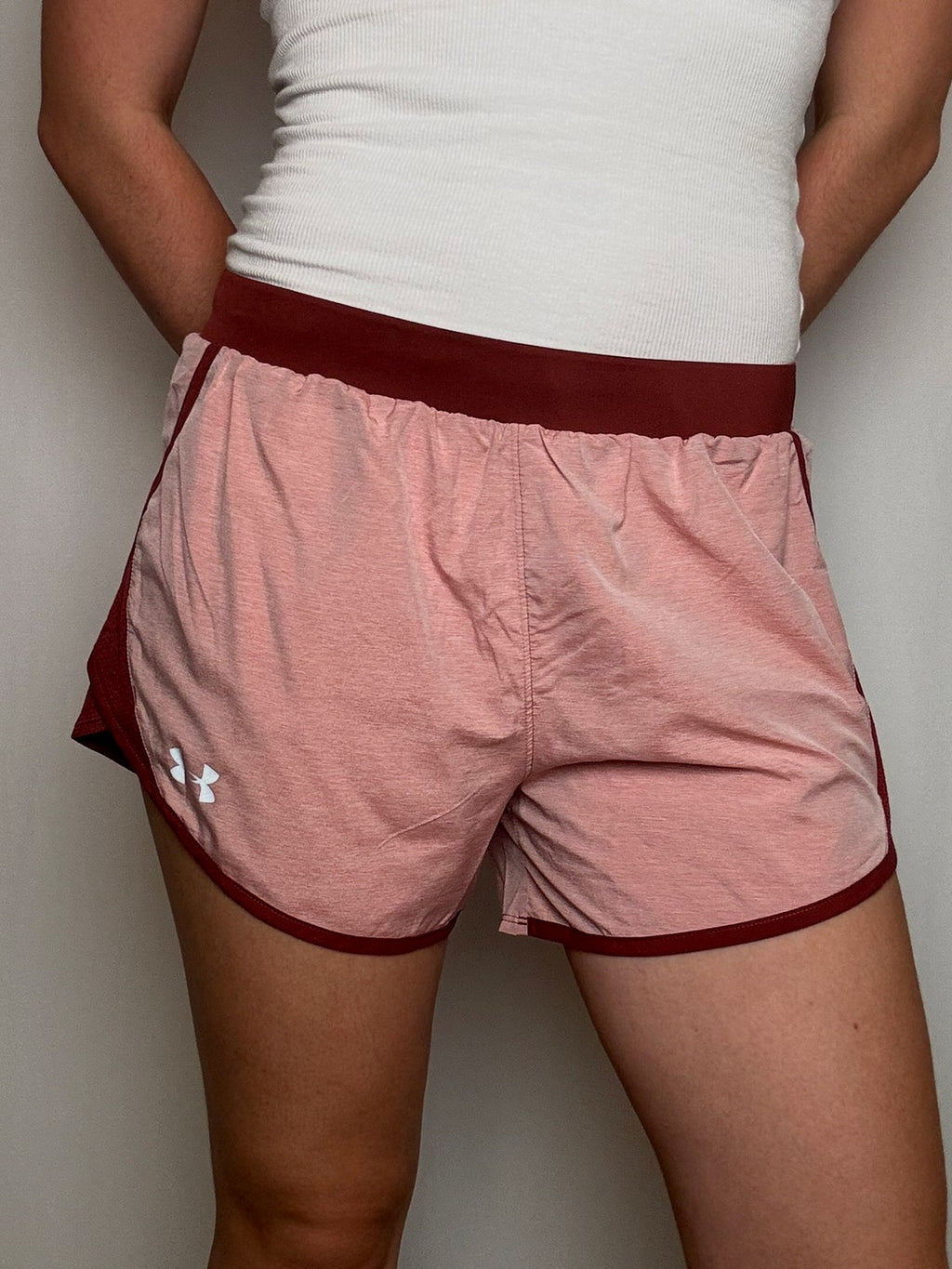 Short saumon under armor M vintage