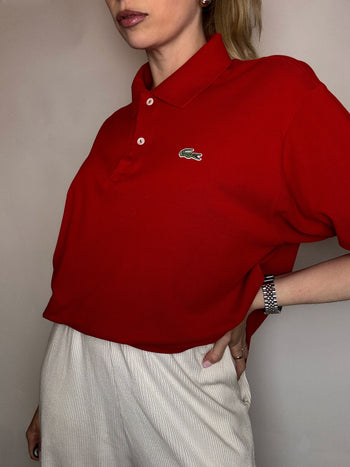 LACOSTE M vintage sky blue short-sleeved polo shirt