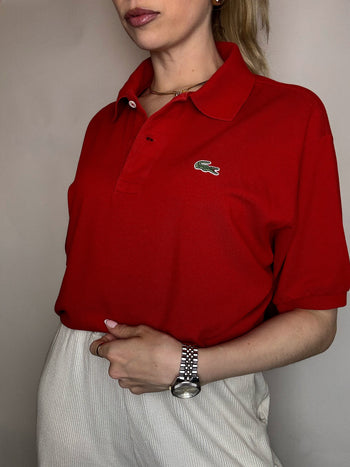 LACOSTE M vintage sky blue short-sleeved polo shirt