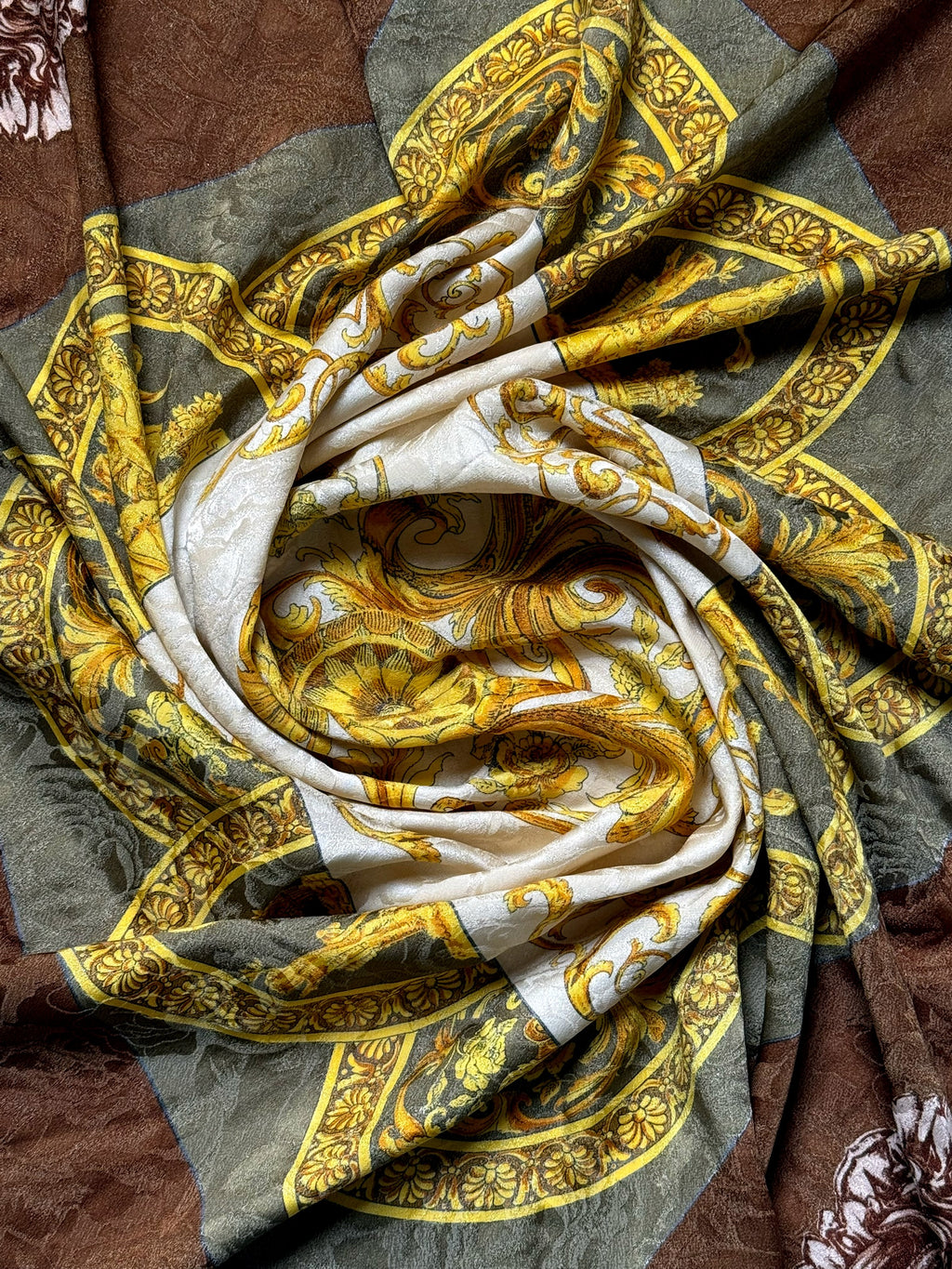 Vintage silk scarf