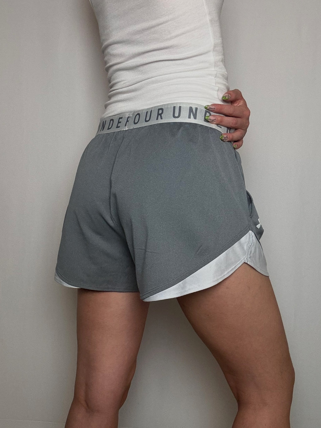 Short gris under armor L vintage