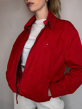 Veste rouge TOMMY HILFIGER M vintage