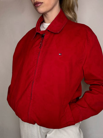 Veste rouge TOMMY HILFIGER M vintage