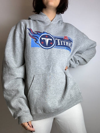 Vintage gray American Titans sweater M/L 