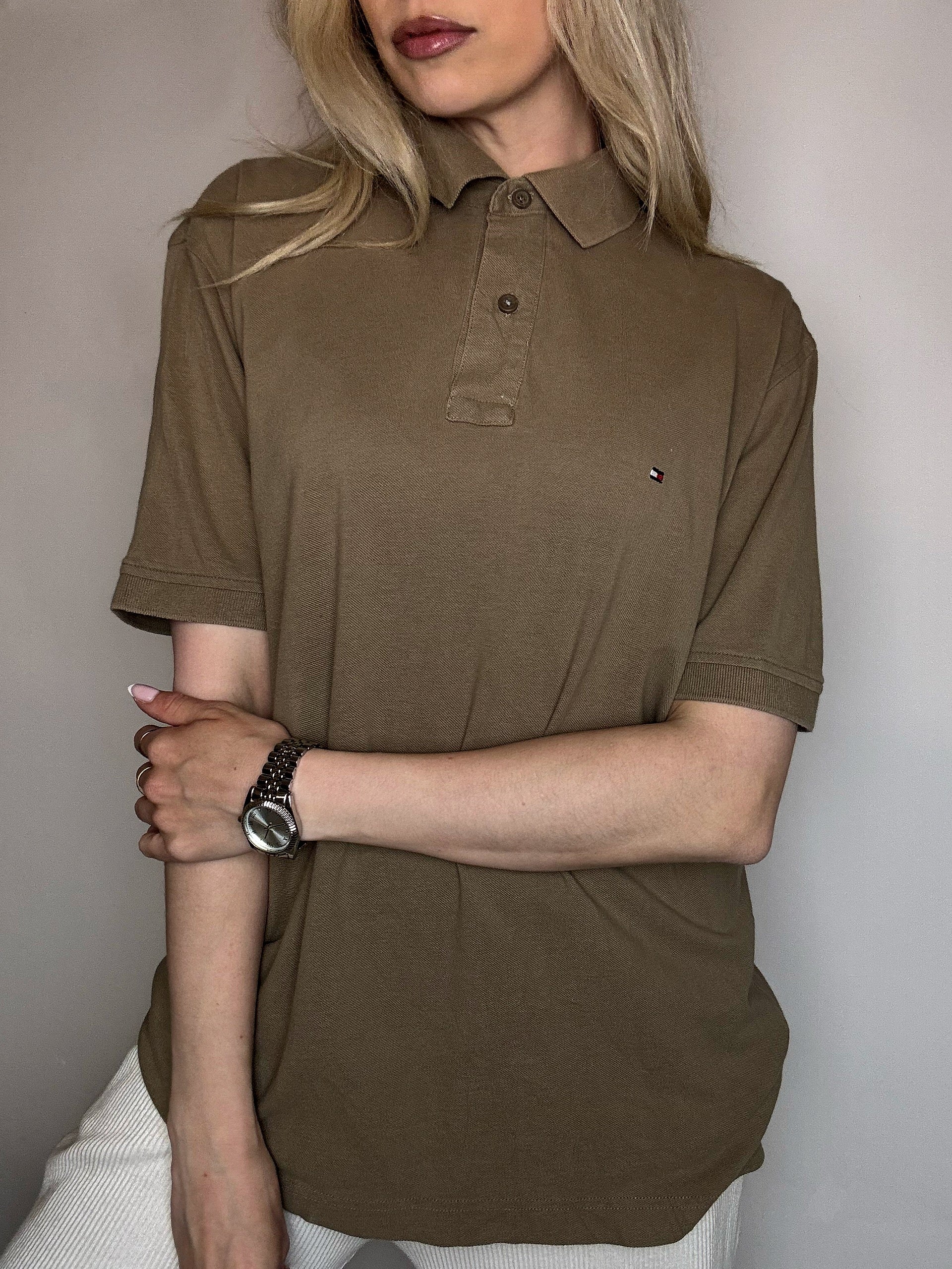 LACOSTE M vintage sky blue short-sleeved polo shirt