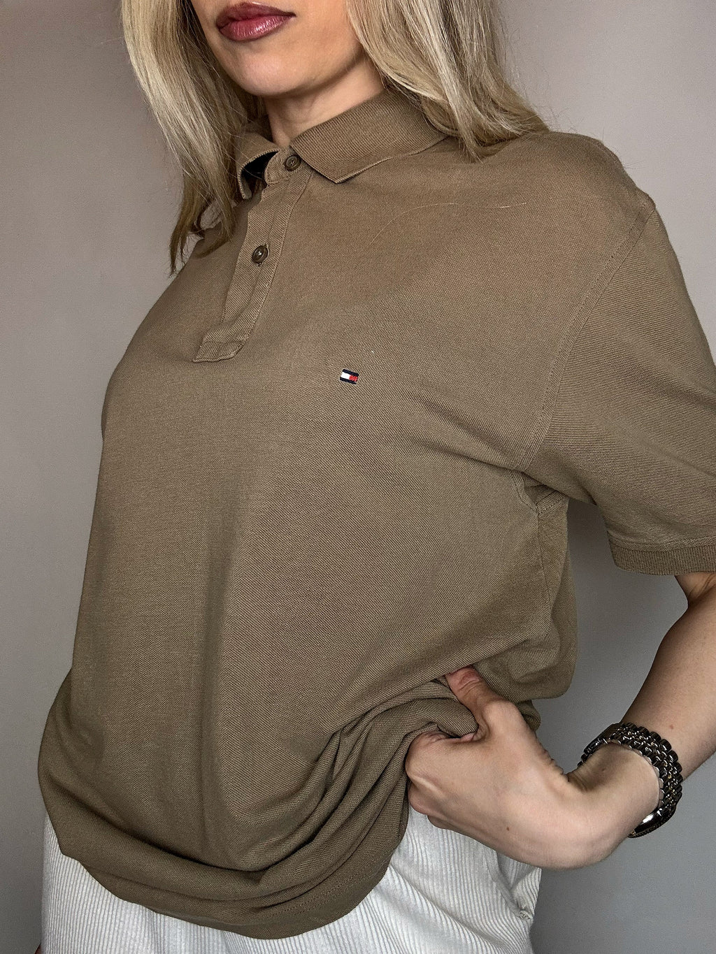 LACOSTE M vintage sky blue short-sleeved polo shirt