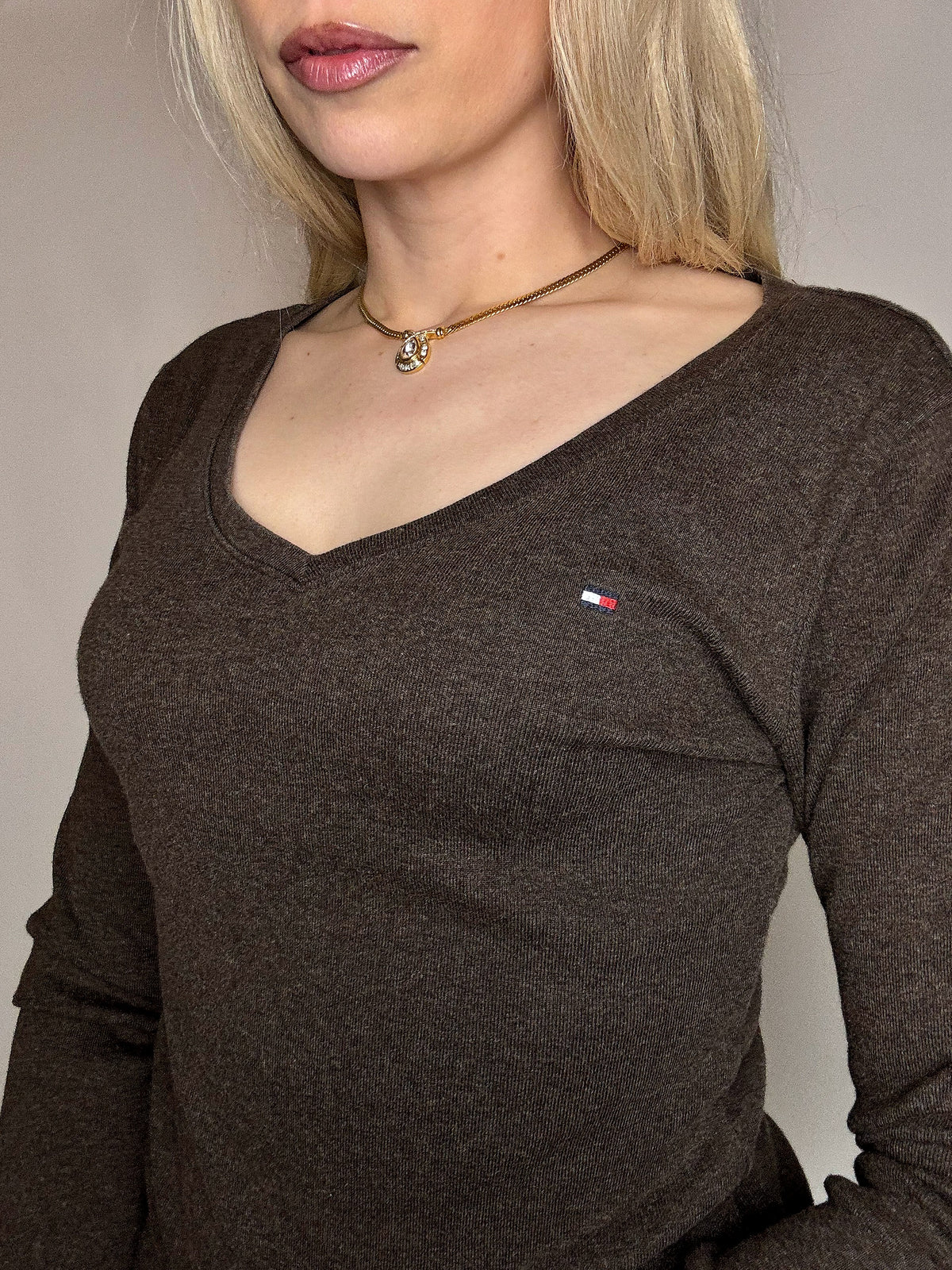 LACOSTE M Vintage himmelblaues Kurzarm-Poloshirt