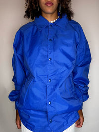 Vintage Blue Wintbreaker Large