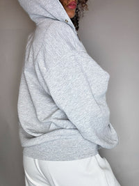 Vintage XL graue Nike Joggingjacke