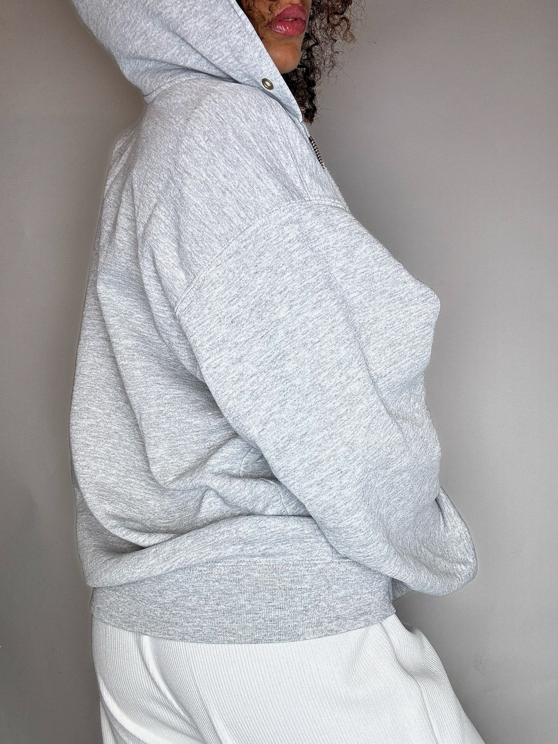 Vintage XL graue Nike Joggingjacke