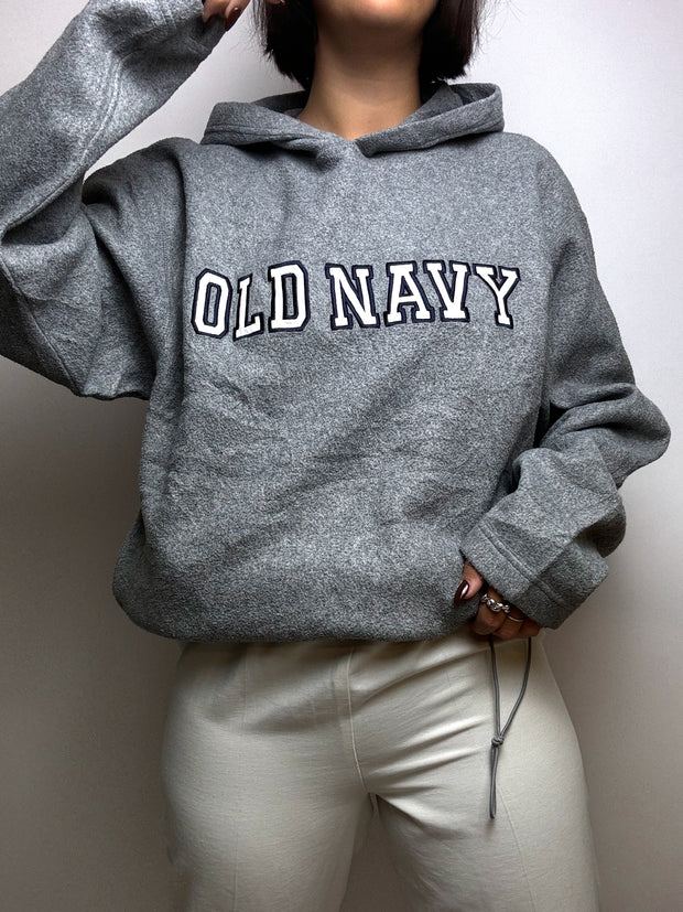 Pull polaire gris Old Navy vintage M/L