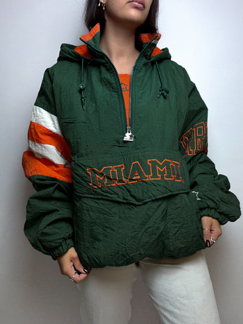 Veste Miami Outwear Vintage verte XL