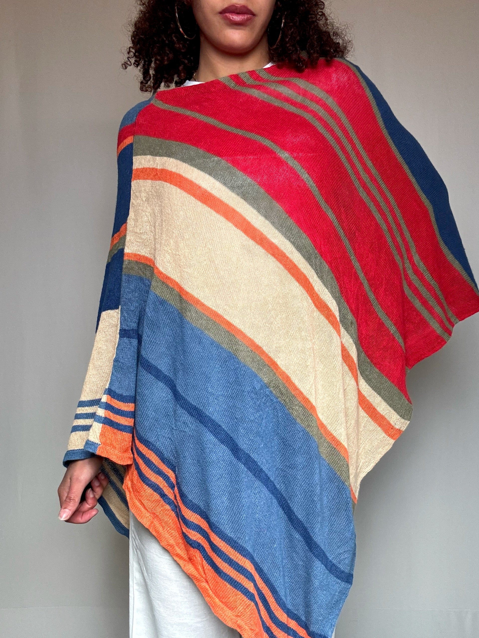 Jupe de plage / poncho Chaps L vintage