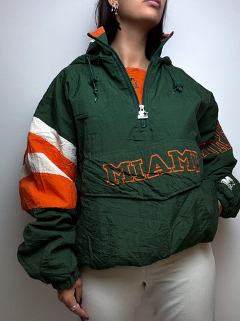 Veste Miami Outwear Vintage verte XL