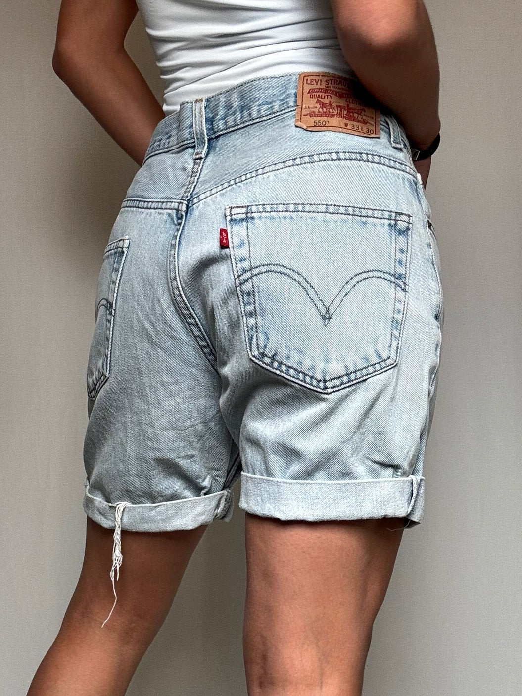 Short en jean Levi's L vintage