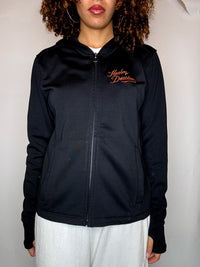 Schwarzer Harley-Davidson Vintage-Zip-Hoodie Gr. M