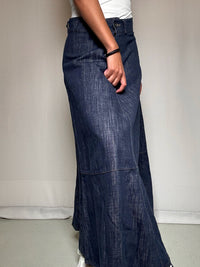 Jupe en jean longue S vintage