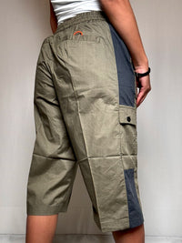 Bermuda sportif kaki et noir M vintage